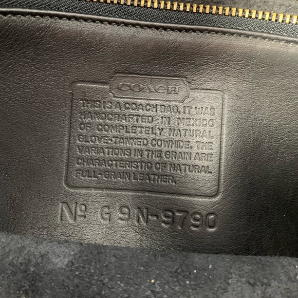 ❌SOLD❌Coach leather messenger /saddle bag - Picture 11 of 11